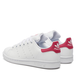 

Взуття adidas Stan Smith J FX7522 Ftwwht/Ftwwht/Bopink, Білий