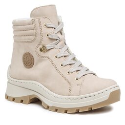 Rieker Trapper stila apavi Rieker X9334-62 Beige