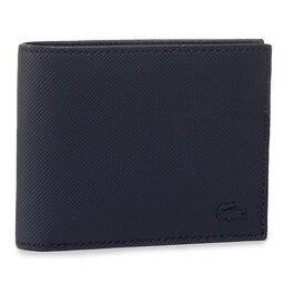 Lacoste Portafoglio grande da uomo Lacoste S Billfold NH2308HC Peacoat 021
