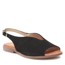 Roberto Sandaler Roberto 3220/X Czarny Zamsz