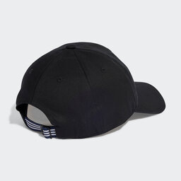 

Бейсболка adidas 3-Stripes Baseball Cap HT6358 black/black/white, Чорний