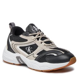 Calvin Klein Jeans Sneakers Calvin Klein Jeans Retro Tennis Su-Mesh Wn YW0YW00891 Black/Eggshell/Bright White 01F