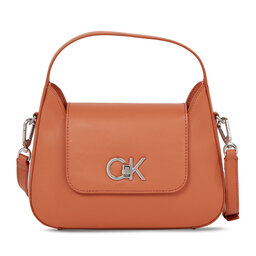 Calvin Klein Torebka Calvin Klein Re-Lock Crossbody W/Flap Sm K60K610770 Brązowy