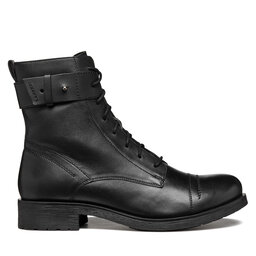 Geox Botine Geox D Rawelle D466RC 0TU43 C9999 Negru