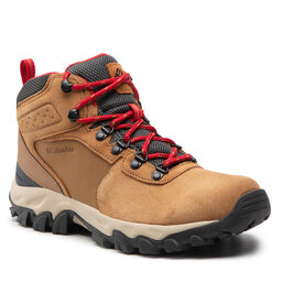 Columbia Trekkingschuhe Columbia Newton Ridge Plus II Suede Wp BM2812 Elk/Mountain Red 286