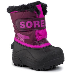 Sorel Sniego batai Sorel Toddler Snow Commander NV1960 Purple Dahlia/Groovy Pink 562