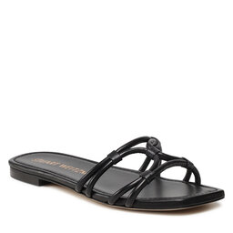 Stuart Weitzman Sandaler och Slip-ons Stuart Weitzman Wovenknotslidesandal SA616 Black