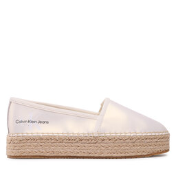 

Еспадрильї Calvin Klein Jeans Espadrille Flatform Ny Pearl YW0YW01241 Creamy White/Eggshell YBI, Écru