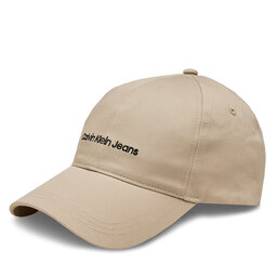 

Бейсболка Calvin Klein Jeans Institutional Cap K50K510062 Plaza Taupe PED, Сірий