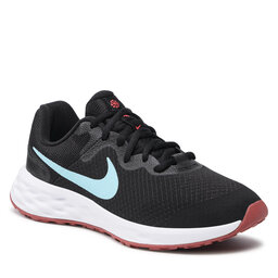 Nike Обувь Nike Revolution 6 Nn (GS) DD1096 012 Black/Copa/Magic Ember