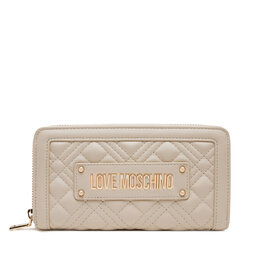 LOVE MOSCHINO Didelė Moteriška Piniginė LOVE MOSCHINO JC5600PP1MLA0110 Smėlio