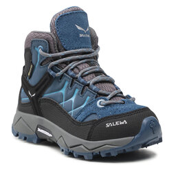 Salewa Trekking-skor Salewa Jr Alp Trainer Mid Gtx GORE-TEX 64010-0365 Dark Denim/Charcoal