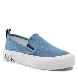 Calvin Klein Jeans Teniși Calvin Klein Jeans Skater Vulcanized 2 YW0YW00623 Denim Blue 0GJ