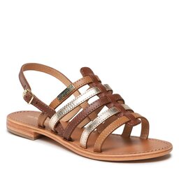 Les Tropeziennes Sandales Les Tropeziennes Havane 42100 Tan/Multi