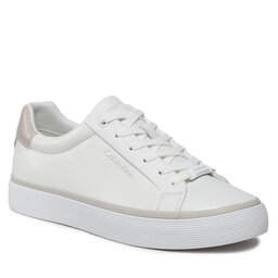 Calvin Klein Αθλητικά Calvin Klein Vulc Lace Up - Diamond Foxing HW0HW01865 White/Morning Haze 0LC