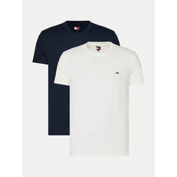 Tommy Jeans Tommy Jeans 2er-Set T-Shirts DM0DM20687 Bunt Slim Fit