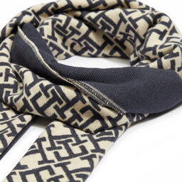 

Шаль Tommy Hilfiger Essential Chic Scarf AW0AW15789 Space Blue DW6, Cиній