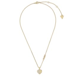 Guess Náhrdelník Guess Lovely Guess JUBN03 035JW Žluté zlacení