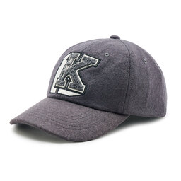Karl Kani Czapka z daszkiem Karl Kani Retro Patch Wool Blend 7004999 Anthracite