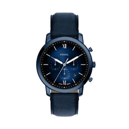 Fossil Uhr Fossil Neutra FS6168 Dunkelblau