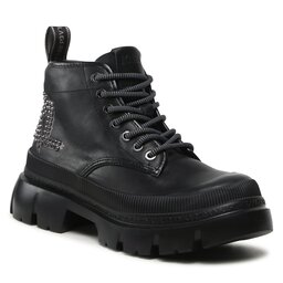 KARL LAGERFELD Schnürstiefeletten KARL LAGERFELD KL43540 Black Lthr / Mono