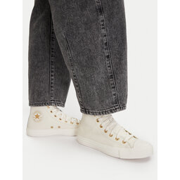 Converse Sneakers aus Stoff Converse Chuck Taylor All Star Gold A12760C Beige