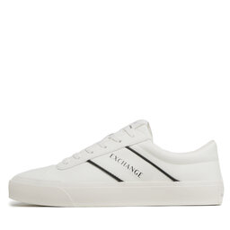 

Снікерcи Armani Exchange XUX165 XV758 K488 Off White/Black, Білий