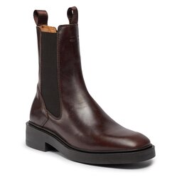 Gant Kotníková obuv s elastickým prvkem Gant Fallwi Chelsea Boot 27551333 Dark Brown