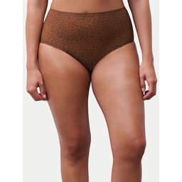 Chantelle Chantelle Klassischer Damenslip mit hoher Taille Soft Stretch C11D70 Braun