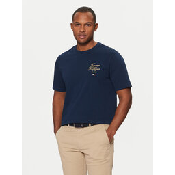 Tommy Hilfiger Tommy Hilfiger Póló MW0MW38334 Sötétkék Regular Fit