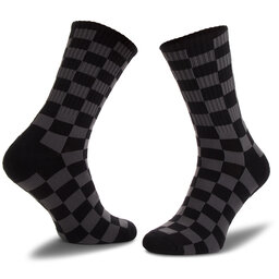 Vans Șosete Înalte Unisex Vans Checkerboard Crew VN0A3H3NBA5 r.38,5/42 Black/Charco