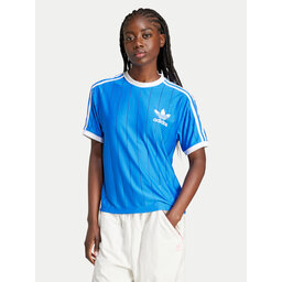 adidas adidas Majica adicolor 3-Stripes IY7233 Modra Loose Fit