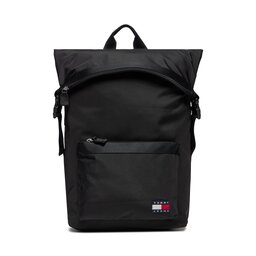 Tommy Jeans Nahrbtnik Tommy Jeans Tjm Daily Rolltop Backpack AM0AM11965 Black BDS