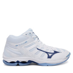 Mizuno Tenisice za dvoranski nogomet Mizuno Wave Voltage 2 Mid V1GA2465 Bijela