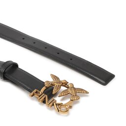 

Жіночий ремінь Pinko Love Berry H3 Belt PE 23 PLT01 100125 A0HX Black Z99Q, Чорний