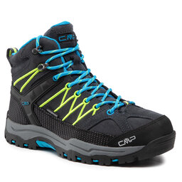 CMP Trekkingschuhe CMP Kids Rigel Mid Trekking Shoes Wp 3Q12944J Antracite/Yellow Fluo
