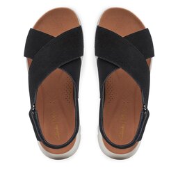 

Босоніжки Clarks DashLite Wish 26171948 Black Sde, Чорний