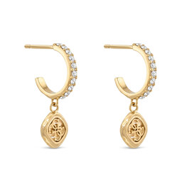 Guess Сережки Guess JUBE06 151JW Золотий