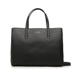 Calvin Klein Handtasche Calvin Klein Ck Must Tote Md K60K610925 BAX