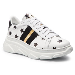 Stokton Sneakersy Stokton 650-D-SS19-UP Stelle Bianco/Nero