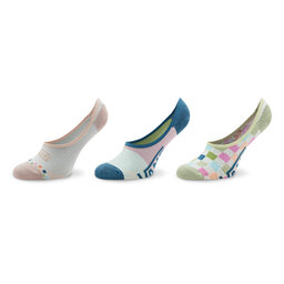 Vans Súprava 3 párov krátkych detských ponožiek Vans VN0007B1BQL1 Rose Smoke