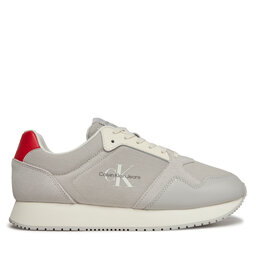 

Снікерcи Calvin Klein Jeans Retro Runner Low Mix Ml Btw YM0YM00908 Creamy White/ Oyster Mushroom/Fiery 0GC, Бежевий