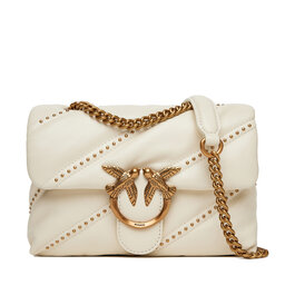 PINKO Τσάντα PINKO Love Puff Mini Cl PE 25 PLTT 100039 A26T Εκρού