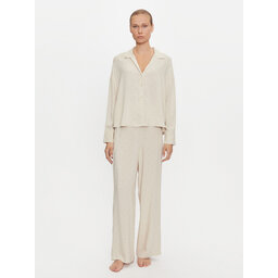 Calvin Klein Underwear Calvin Klein Underwear Pyjama 000QS7426E Beige Relaxed Fit