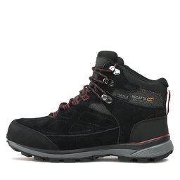 

Трекінгові черевики Regatta Samaris Suede RMF575 Black/Dark Red, Чорний