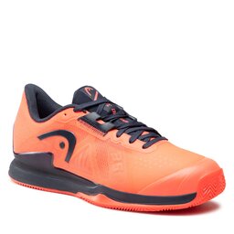 Head Schuhe Head Sprint Pro 3.5 Clay 273163 Fiery Coral/Blueberry