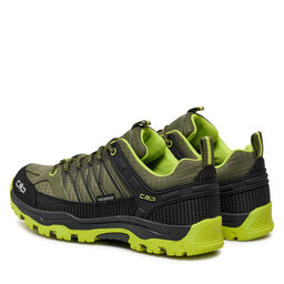 

Трекінгові черевики CMP Kids Rigel Low Trekking Kids Wp 3Q54554J Kaki-Acido 02FP, Хакі