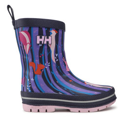 

Гумові чоботи Helly Hansen Jk Splash Print 116-73.657 Purple Poti, Фіолетовий