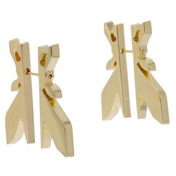 

Сережки Patrizia Pepe 2J2497/M018 F130 Shiny Gold, Золотий