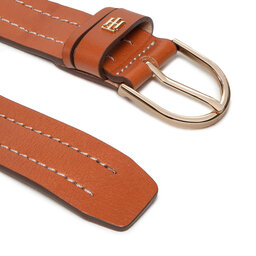 

Жіночий ремінь Tommy Hilfiger Th Timeless Belt Stiched 3.5 AW0AW12139 GTU, Коричневий